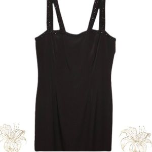 VTG LBD  w/ Sequin straps - gorgeous!